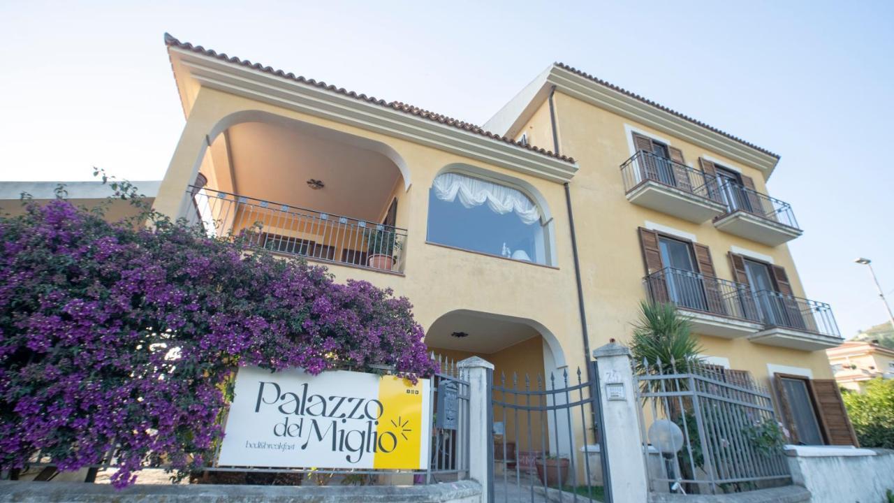 Palazzo Del Miglio Bed and Breakfast Belvedere Marittimo Exteriör bild